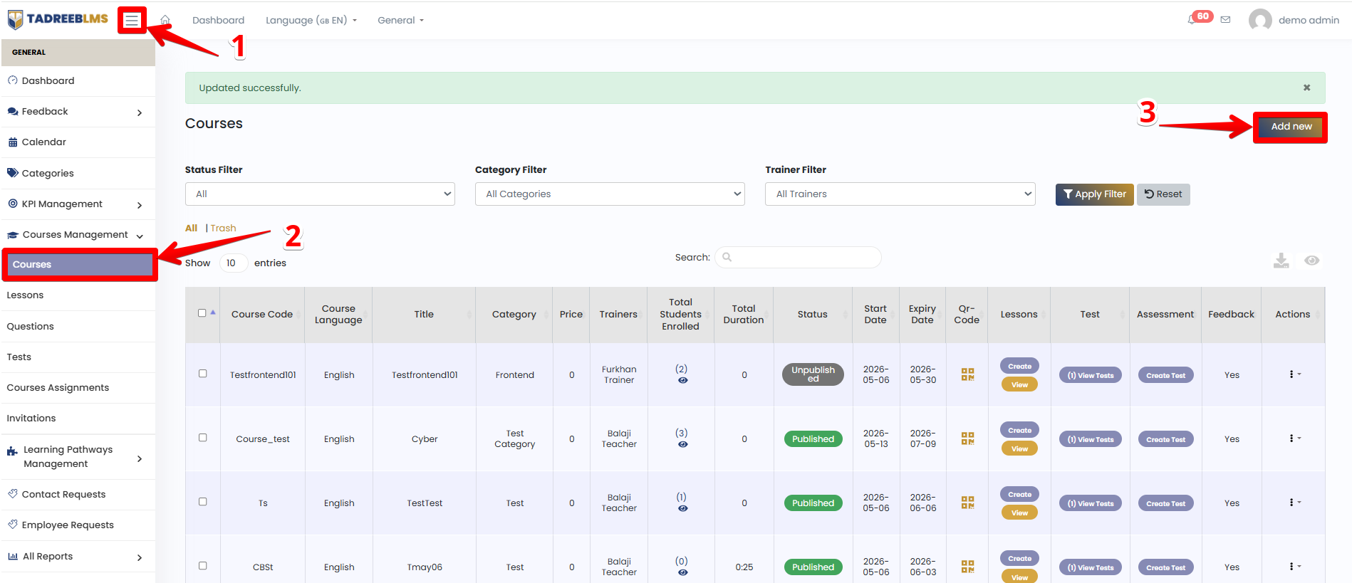Category screenshot