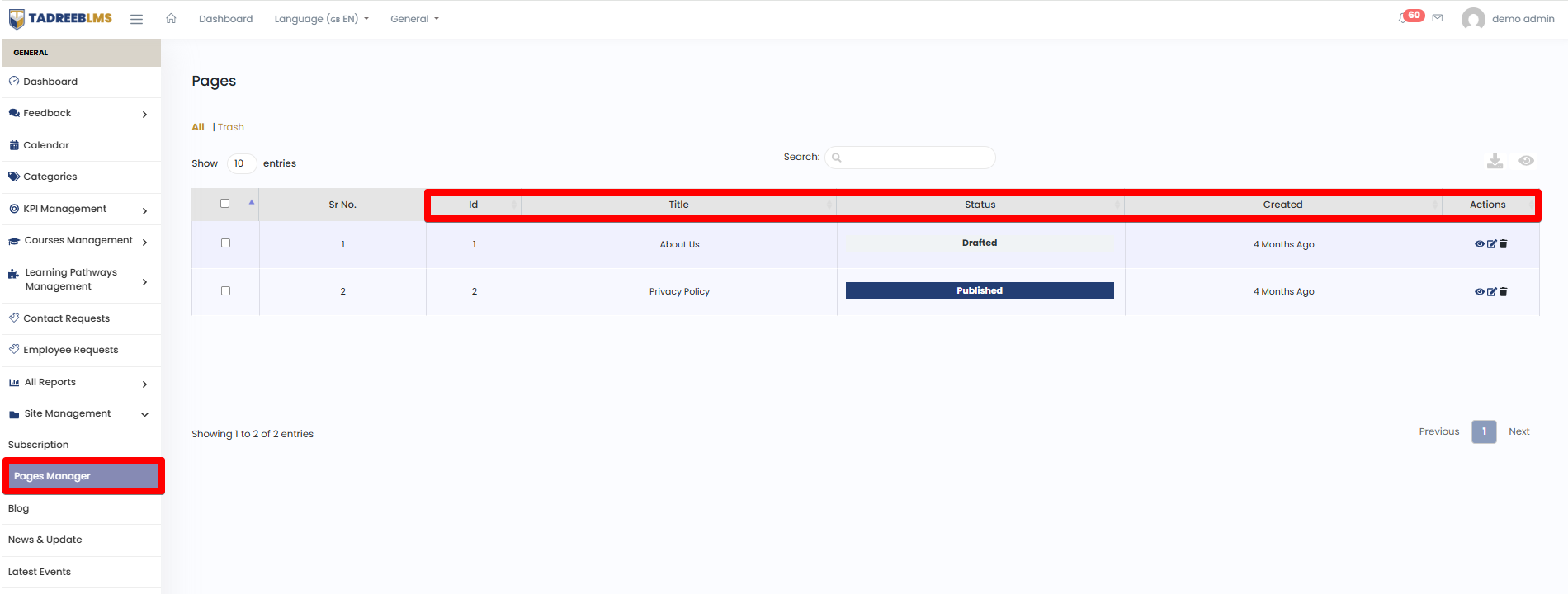 Category screenshot