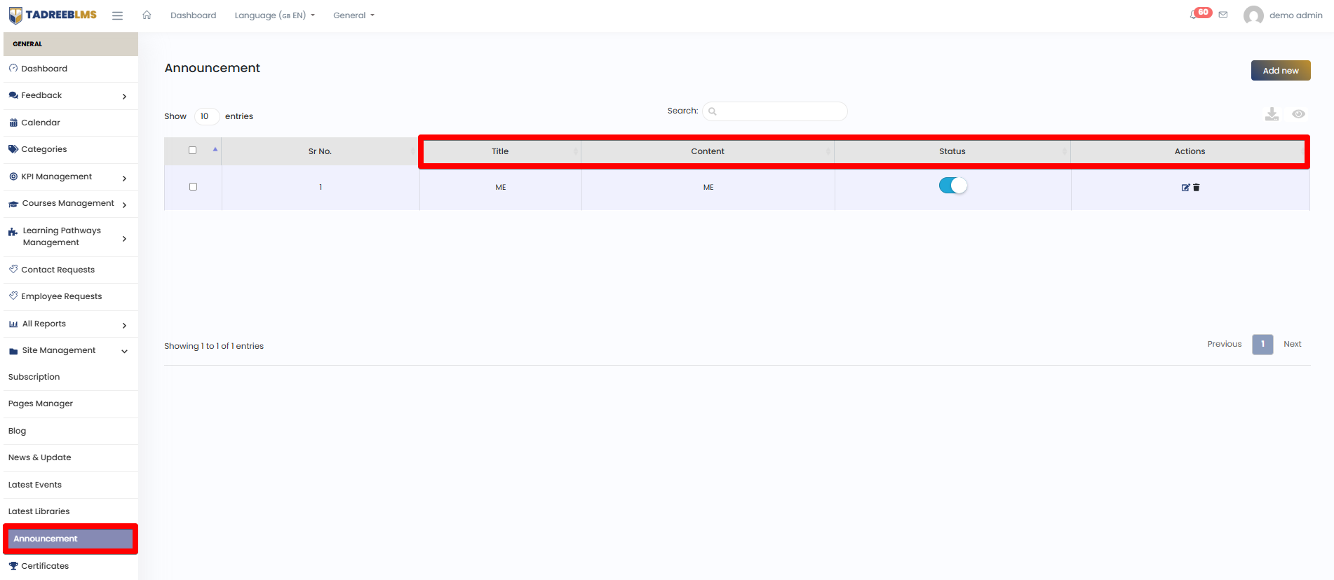 Category screenshot