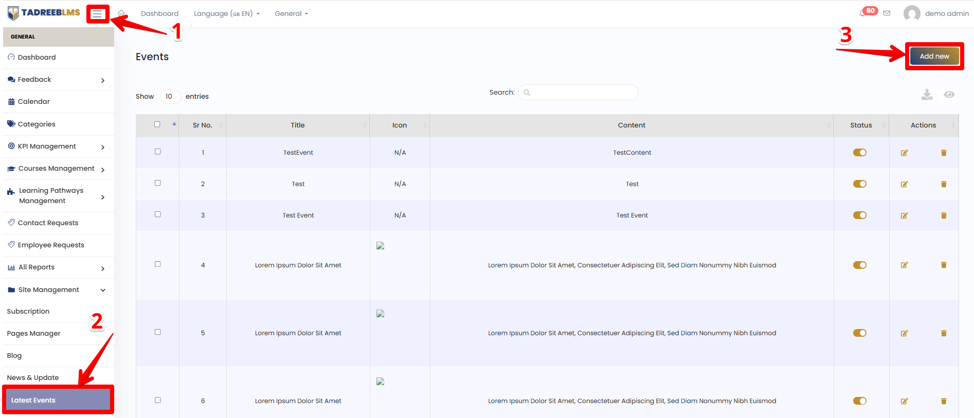 Category screenshot